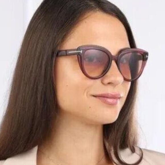 NEW TOM FORD WOMEN PINK SUNGLASSES TORI TF938 69T  SUNGLASSES FT0938/S - Picture 1 of 7